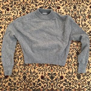 Margaret Howell Cropped Cashmere Sweater - Grey XS